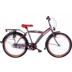 Spirit Alpha N3 Jongensfiets Rood 24 Inch