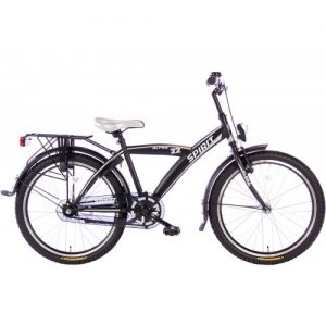 Spirit Alpha Zwart Jongensfiets 22 Inch