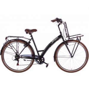 Spirit Damesfiets Avanti Plus 6-Speed Mat-Zwart