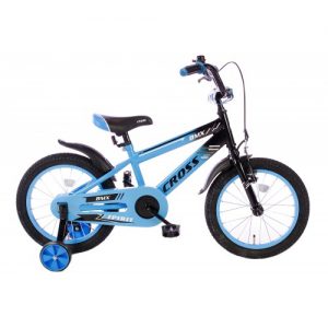 Spirit BMX Cross Jongensfiets blauw 16 Inch