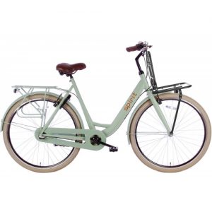 Spirit Bright Plus Damesfiets 3 versnellingen Groen