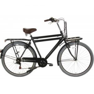 Spirit Transporter 6-Speed Herenfiets Mat-Zwart