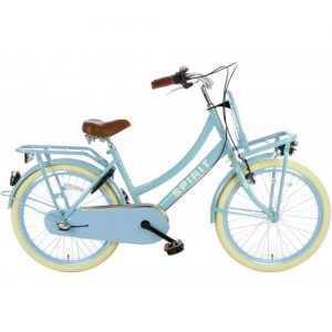 Spirit Cargo N3 Meisjesfiets Blauw 22 inch