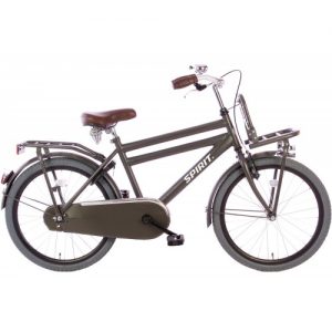 Spirit Cargo Jongensfiets Mat-Grijs 22 inch