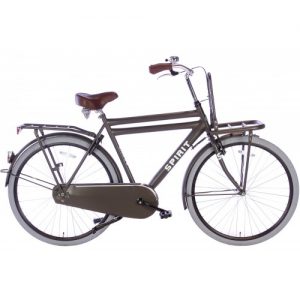 Spirit Cargo Heren Transportfiets Mat-Grijs