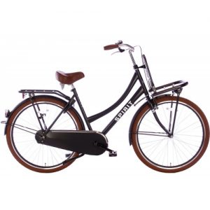 Spirit Cargo Transportfiets Mat-zwart