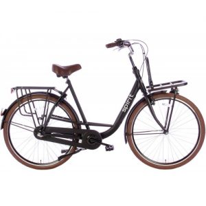 Spirit Daily N3 Moederfiets Mat-zwart