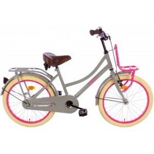 Spirit Diva Meisjesfiets Grijs-Roze 22 Inch