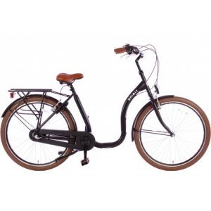 Spirit Easy N3 Mat-zwart Lage instap fiets