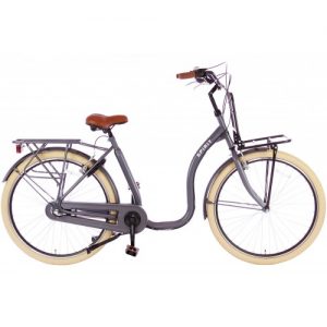 Spirit Easy N3 Plus Mat-grijs Lage instap fiets