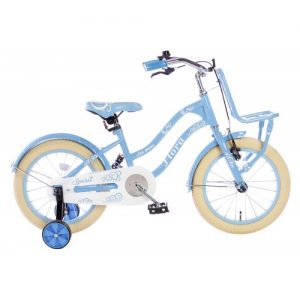 Spirit Flora Meisjesfiets Blauw 16 inch