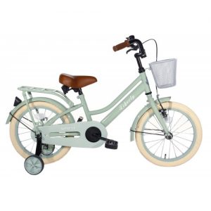 Spirit Liberty Meisjesfiets Groen 16 Inch + Mand