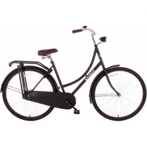 Spirit Omafiets Mat-zwart 28 Inch