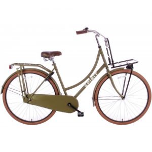 Spirit Omafiets Deluxe Plus Mat-Groen 28 Inch