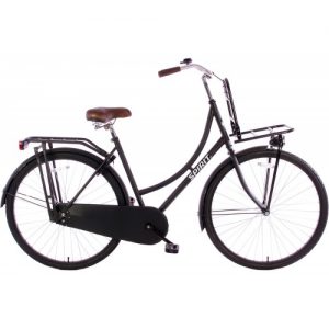 Spirit Omafiets Plus Mat-zwart 28 Inch