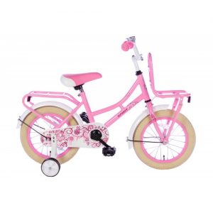 Spirit Meisjesfiets Roze 14 inch