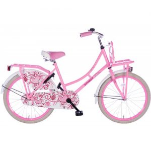 Spirit Omafiets Roze Meisjesfiets 22 inch