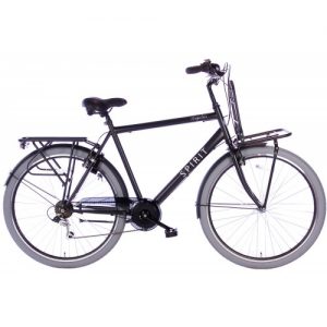 Spirit Regular Plus Herenfiets 7-Speed Mat-Zwart