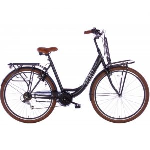 Spirit Regular Plus Damesfiets 7-Speed Mat-Zwart