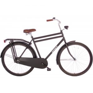 Spirit Retro Herenfiets mat-zwart 28 inch