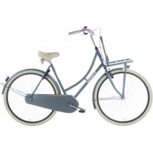 Spirit Retro Transportfiets Mat-Grijs 2018