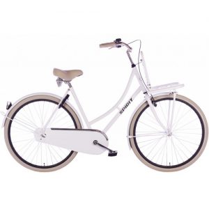 Spirit Retro Transportfiets Mat-Wit
