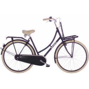 Spirit Retro Transportfiets Mat-Zwart