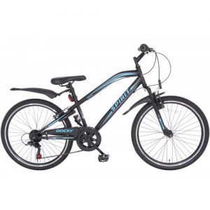 Spirit Rocky 7-Speed Jongensfiets Blauw 26 Inch