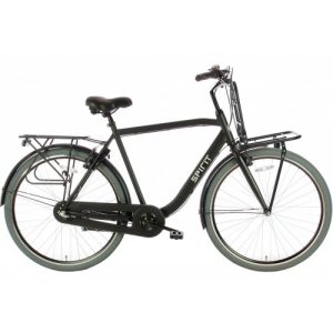 Spirit Strong Plus Herenfiets N3 Mat-Zwart