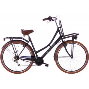 Spirit Transporter 7-Speed Damesfiets Mat-Zwart