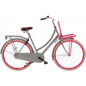 Spirit Transportfiets Grijs-Roze