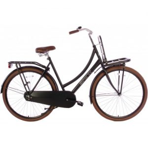 Spirit Transportfiets Mat-Zwart