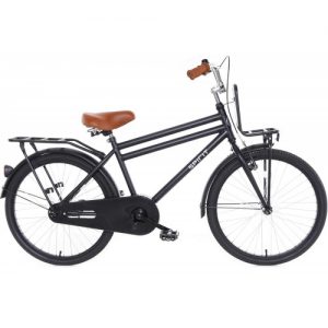 Spirit Urban Jongensfiets Mat-Zwart 22 inch